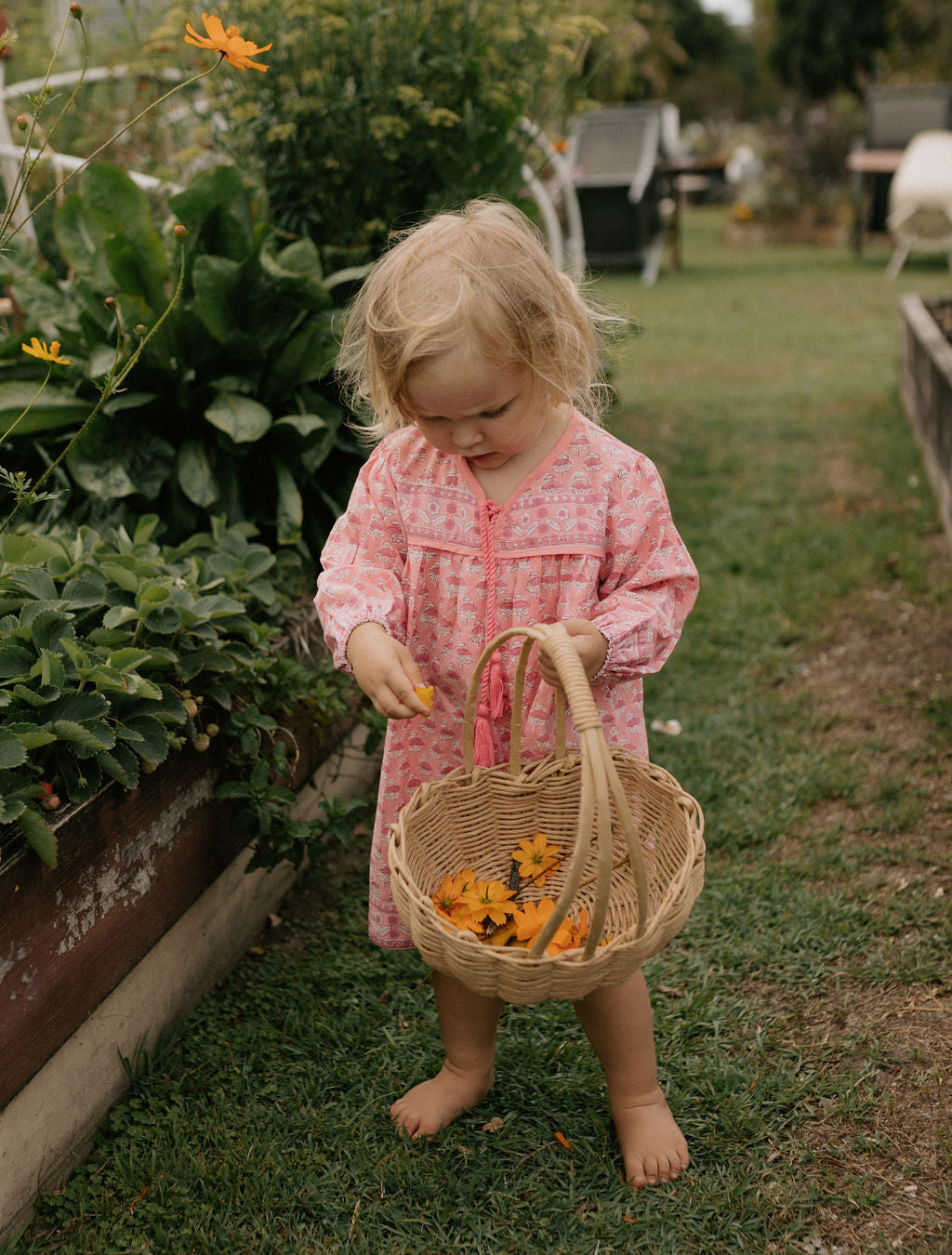 Little Luna Dress - Rose