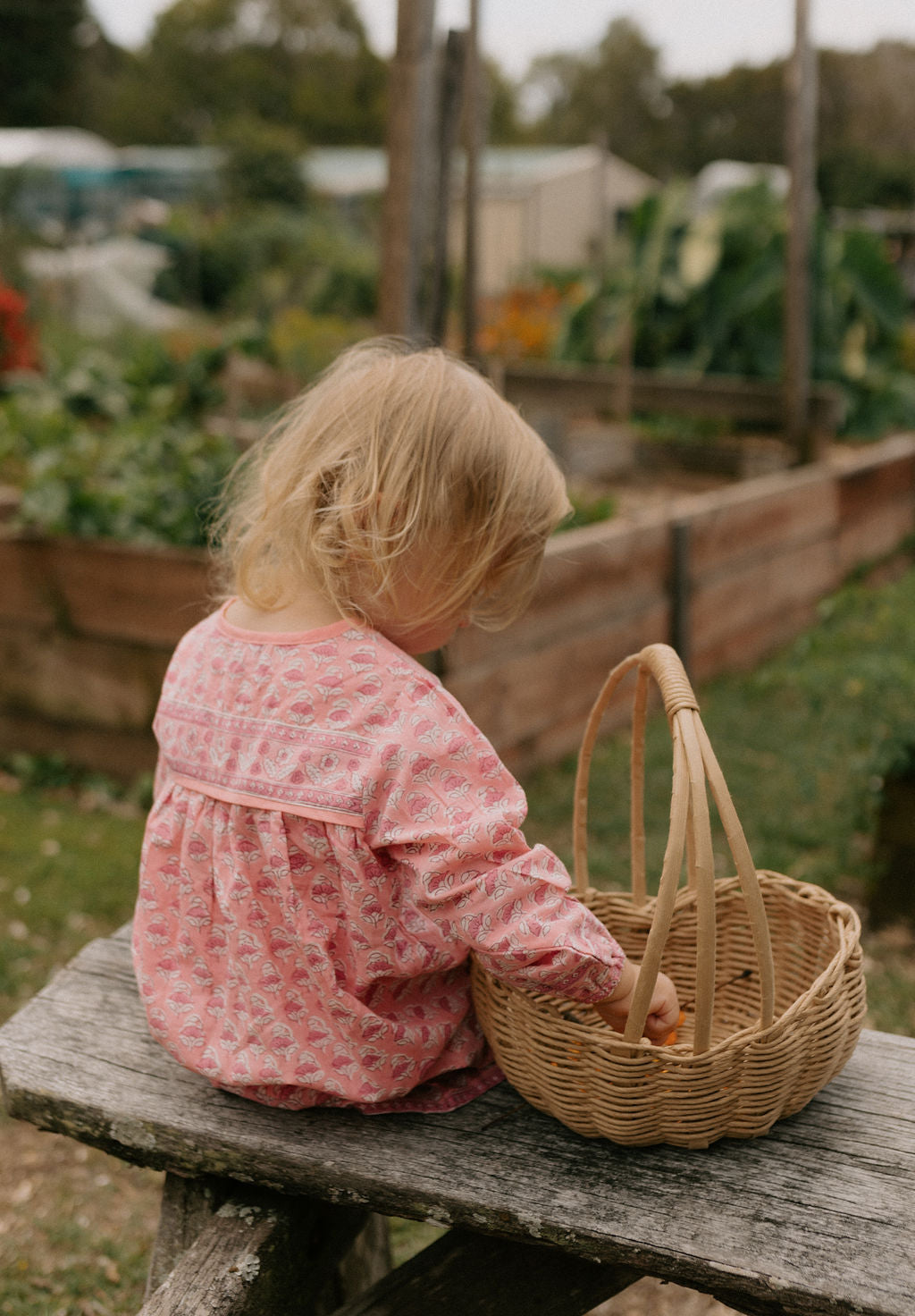 Little Luna Dress - Rose