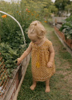 Sleeveless Little Luna Dress - Goldie