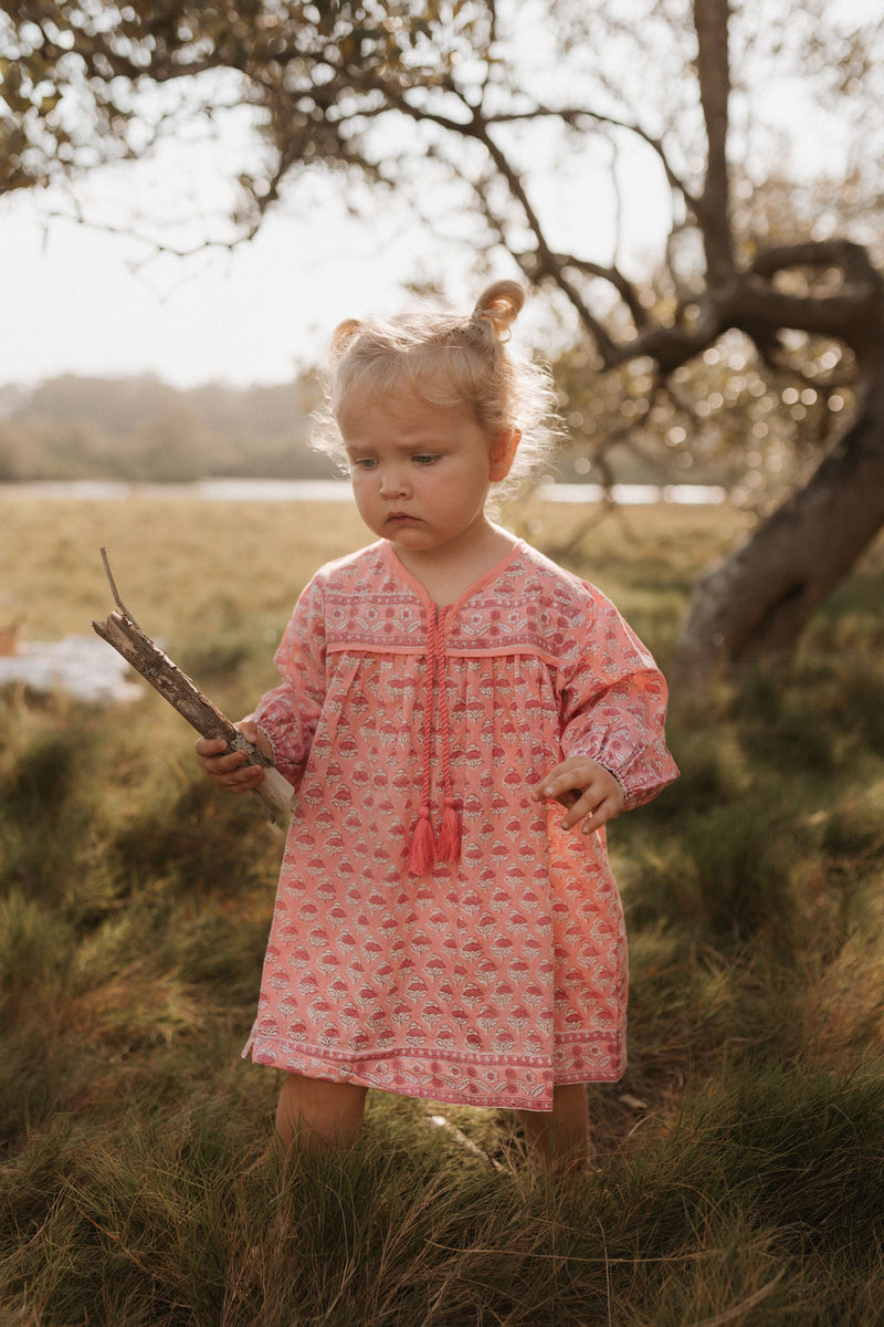 Little Luna Dress - Rose