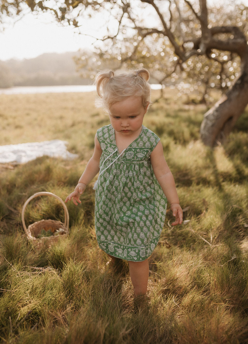 Sleeveless Little Luna Dress - Ivy