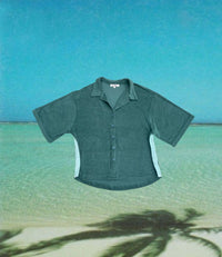 LADIES LUCKY DAY TERRY SHIRT - JADE
