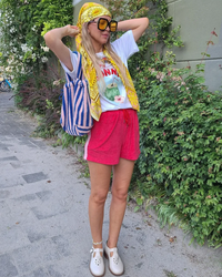 Ladies - Take Me Somewhere Sunny T-shirt - White
