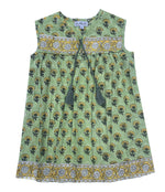 PRE ORDER Sleeveless Little Luna Dress - Lime