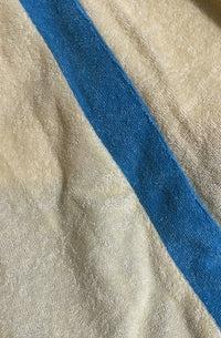 LADIES HORIZON TERRY MINI DRESS - BUTTER