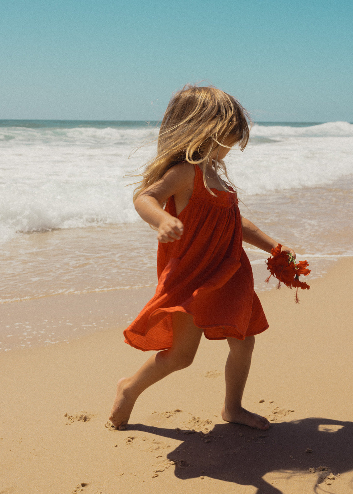 Little Juno Dress - Red