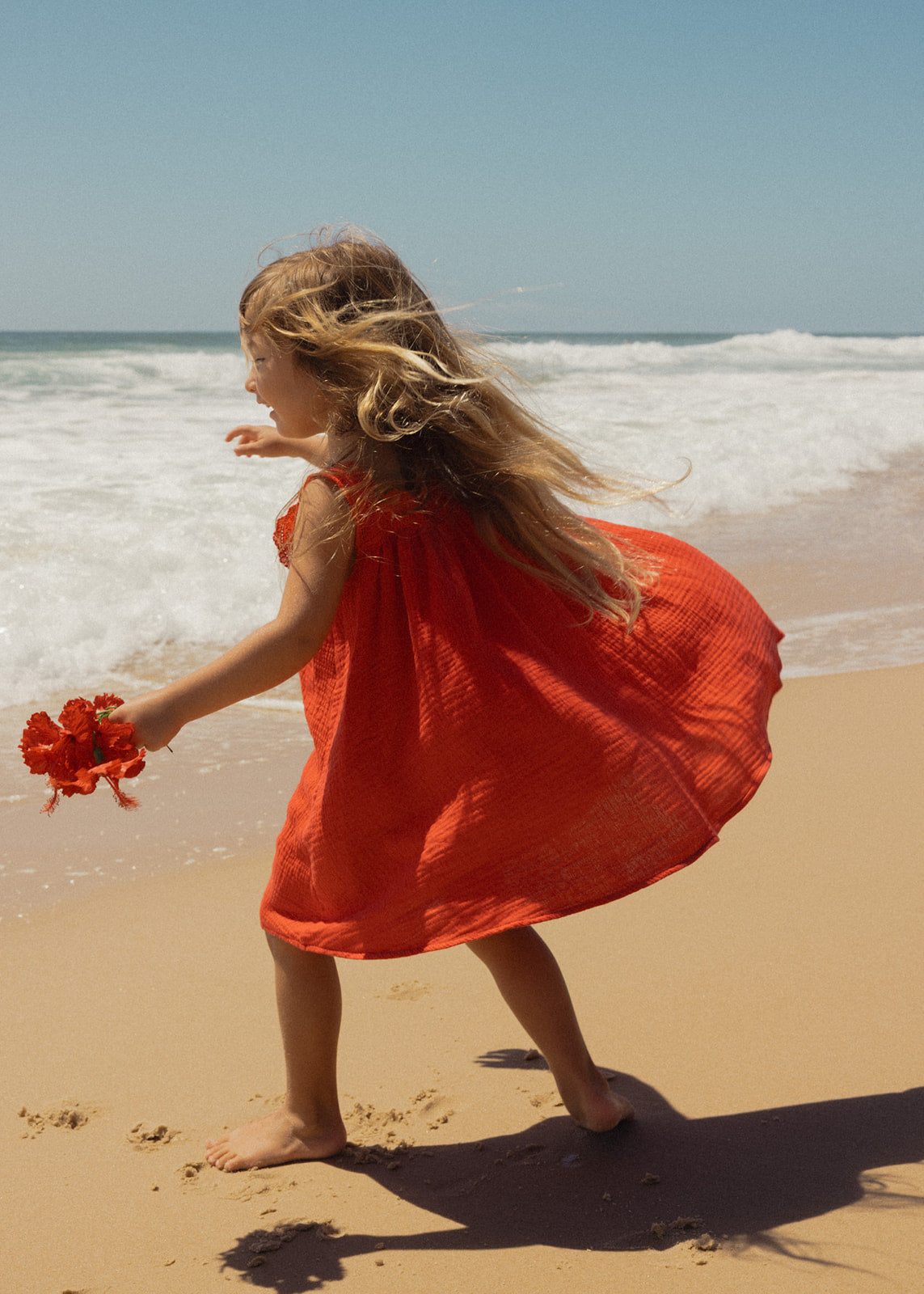 Little Juno Dress - Red