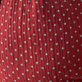 Rich Chocolate & Blue Polka Dots