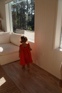 Little Juno Dress - Red