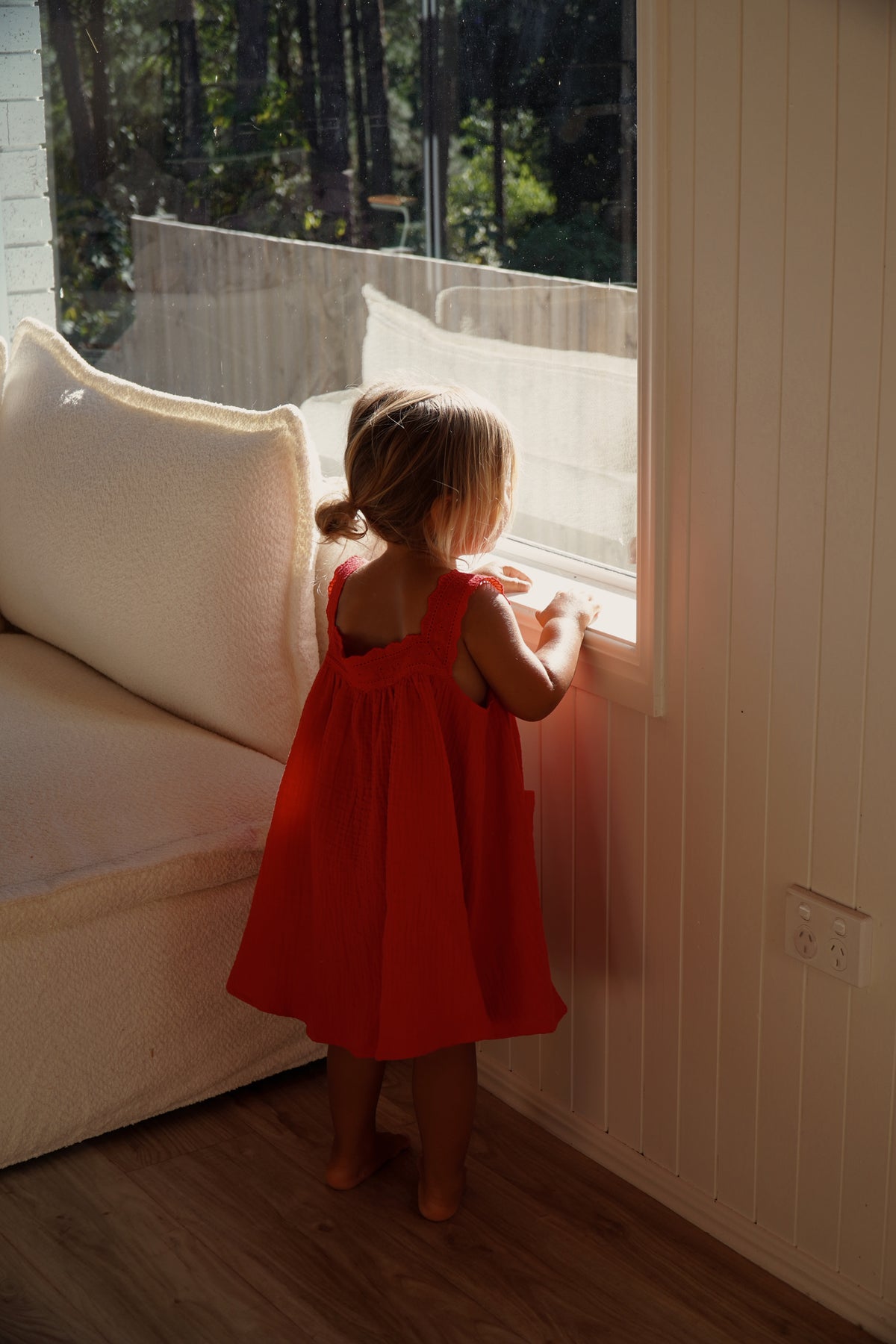 Little Juno Dress - Red
