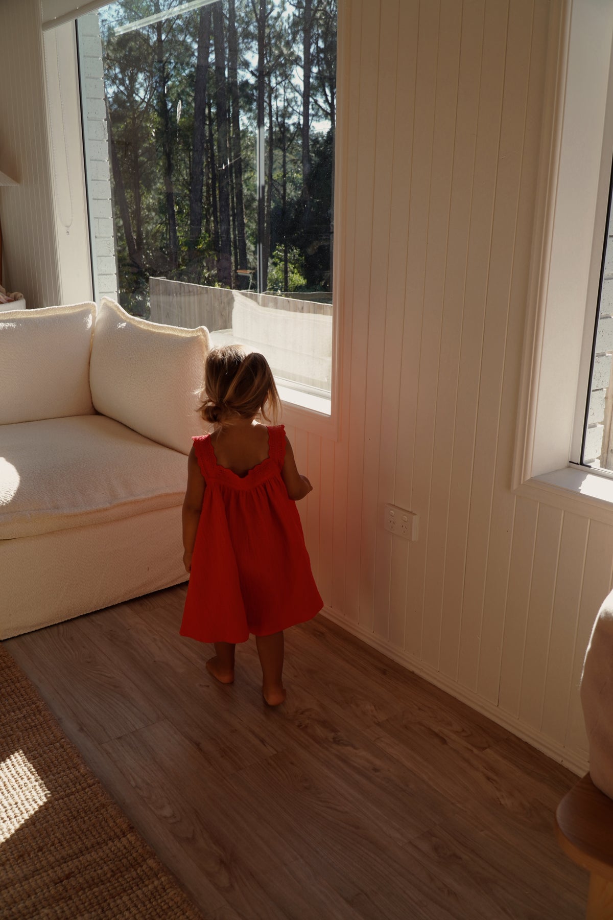 Little Juno Dress - Red