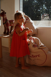 Little Juno Dress - Red