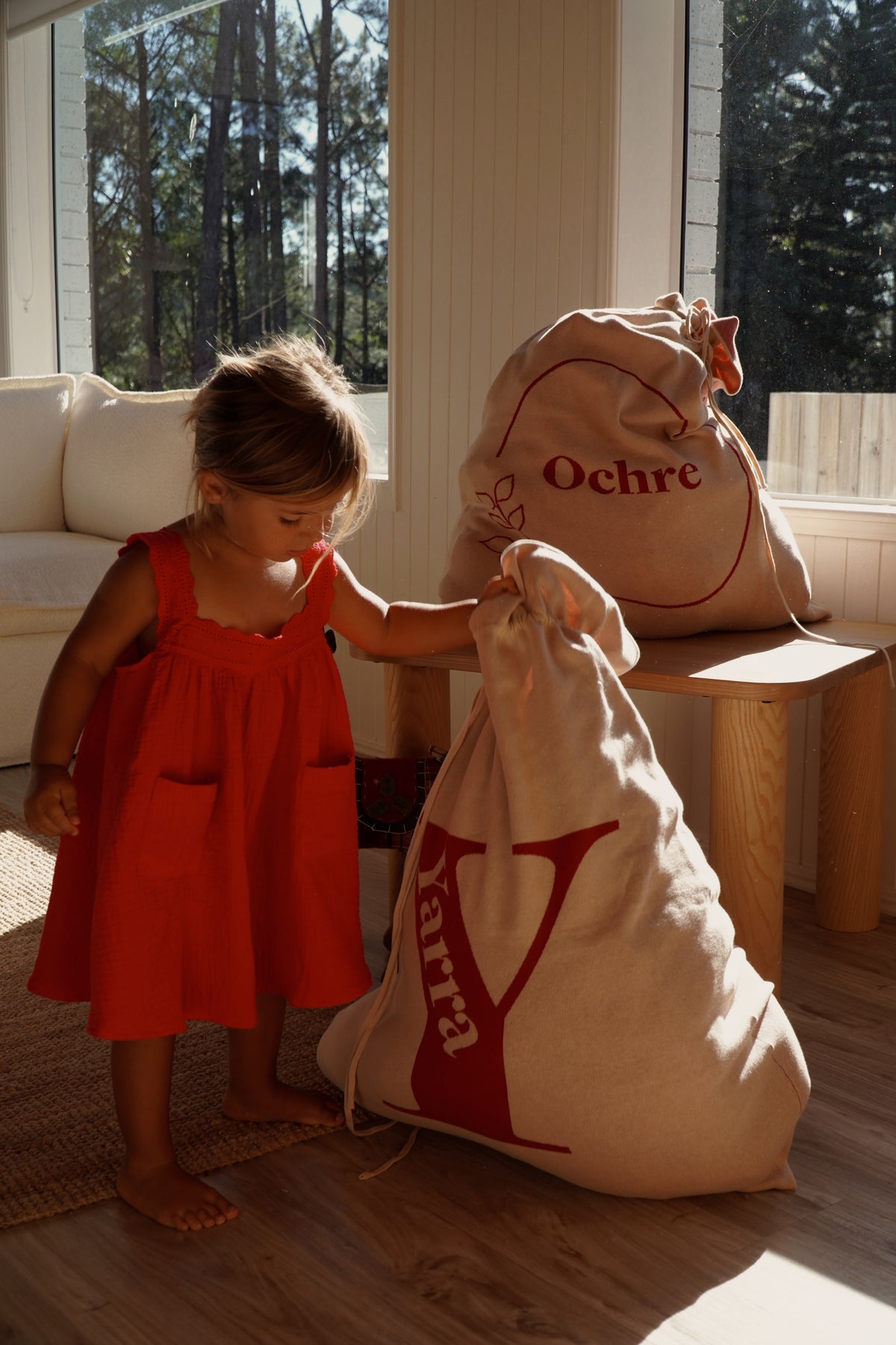 Little Juno Dress - Red