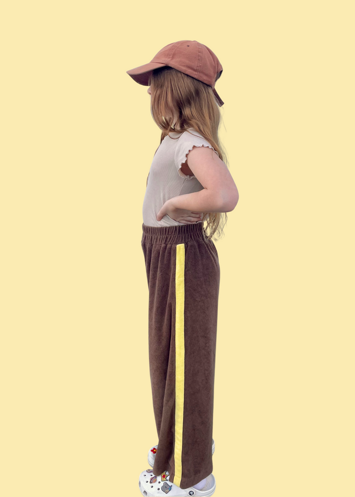 Kids Lucky Day Wide Leg Terry Pants