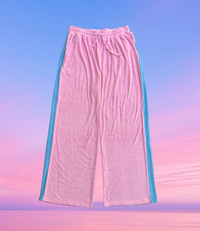 LADIES LUCKY DAY TERRY PANT - PINK