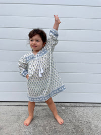 Little Luna Dress - Bluebell