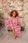 Malu Children's Wide Leg Pants - Magenta