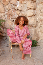 Malu Children's Wide Leg Pants - Magenta