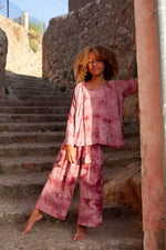 Malu Children's Wide Leg Pants - Magenta