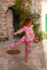 Malu Children's Wide Leg Pants - Magenta