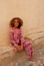 Malu Children's Wide Leg Pants - Magenta