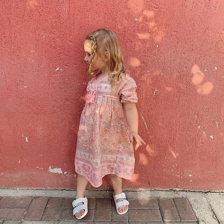 Little Luna Dress - PEONY