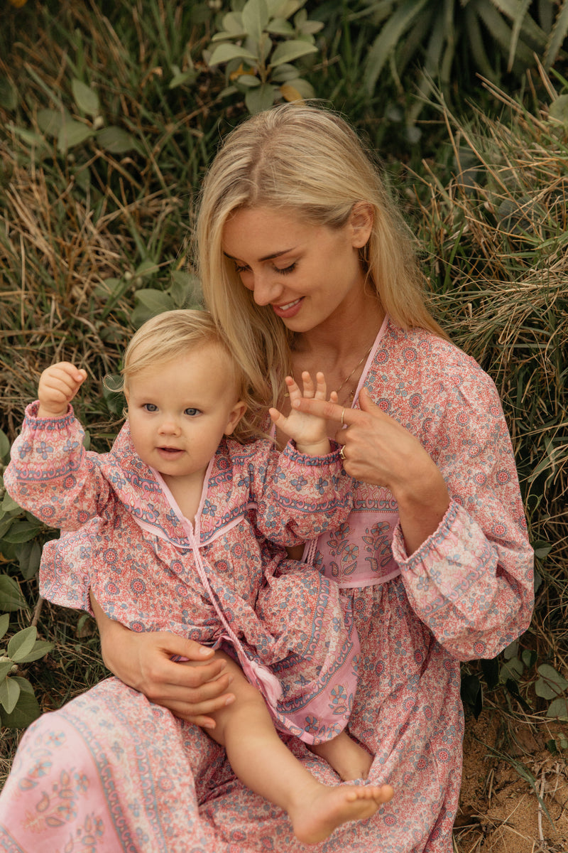 Little Luna Dress - PEONY