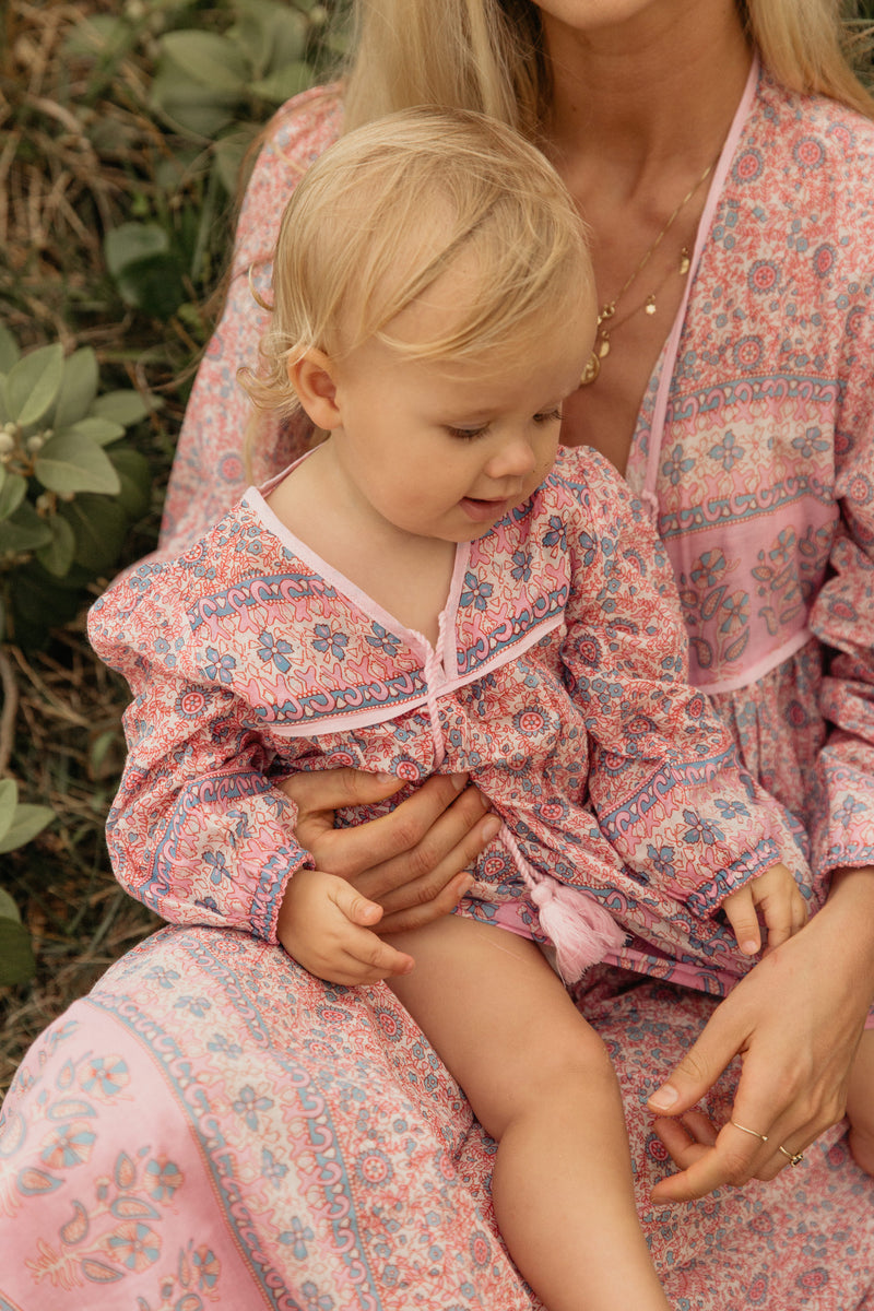 Little Luna Dress - PEONY