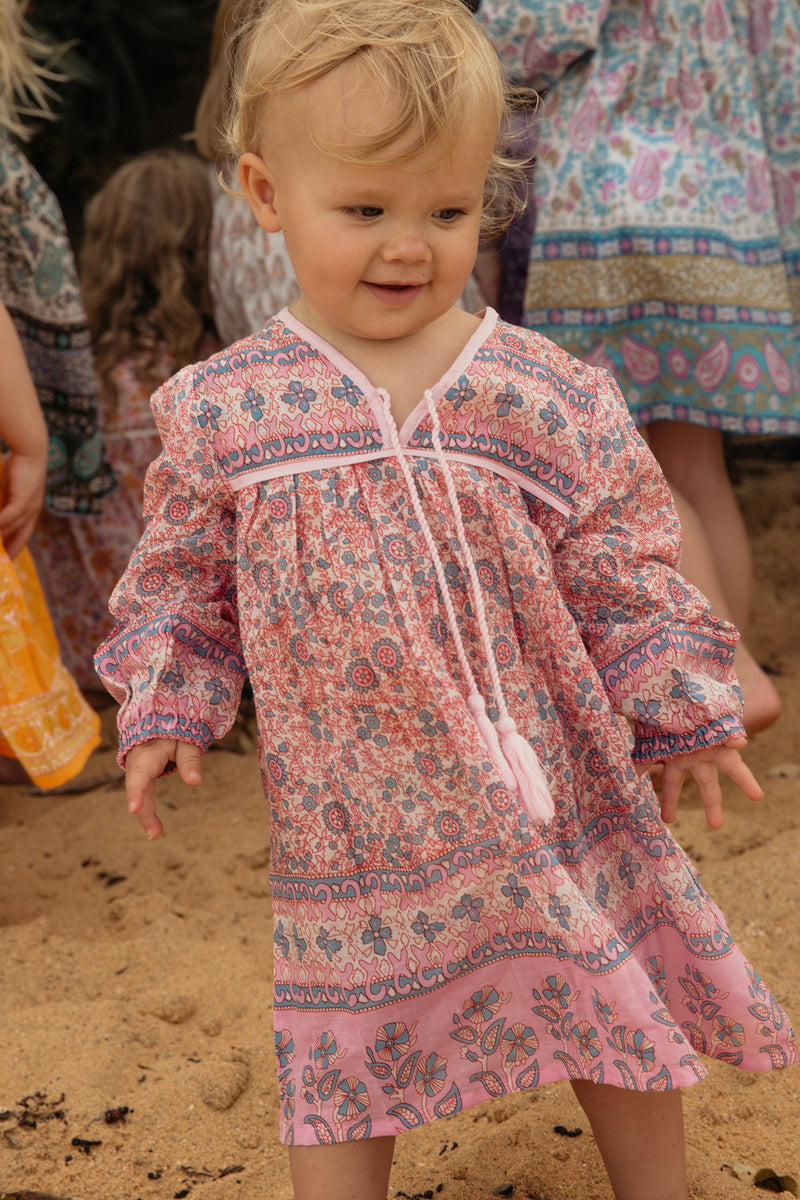 Little Luna Dress - PEONY