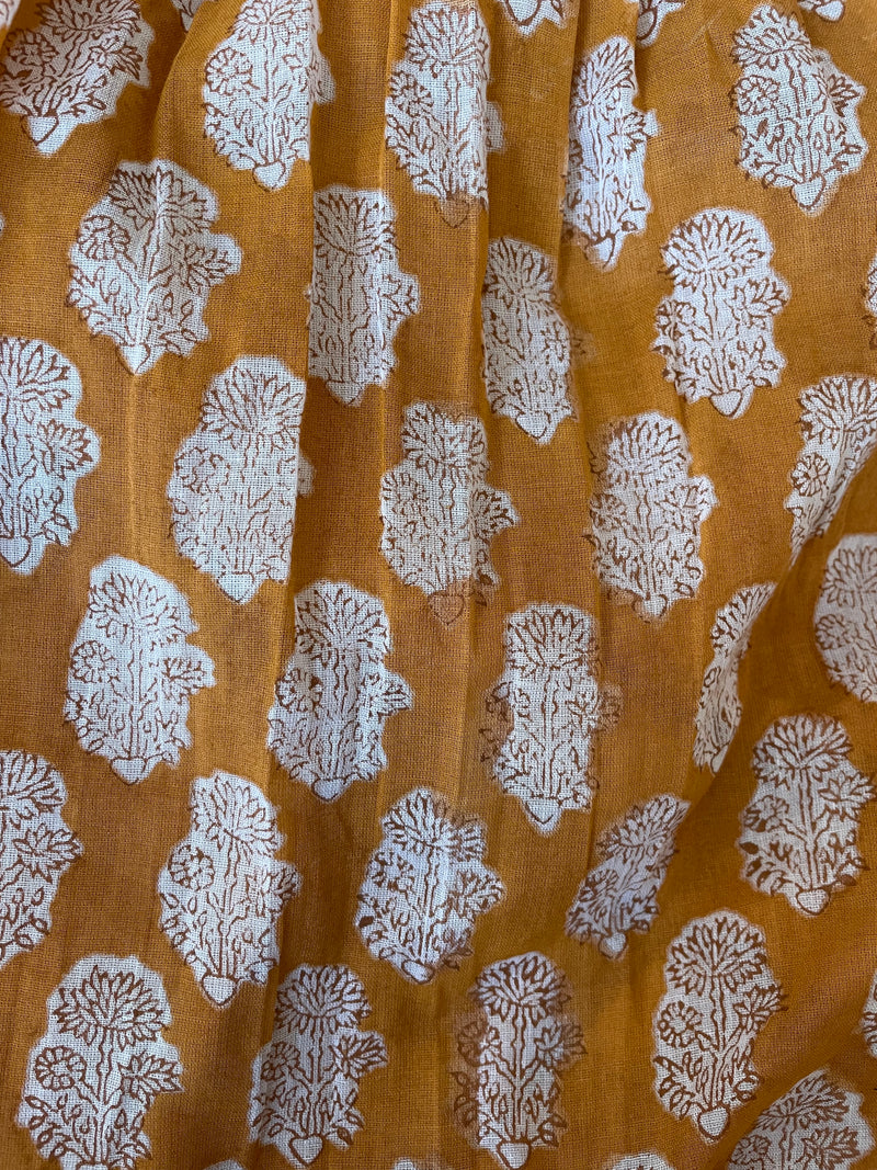 Matilda Tiered Midi Dress - Rust